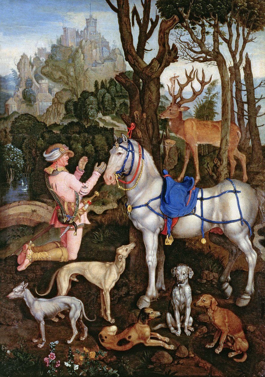 Saint Hubert - Albrecht Dürer