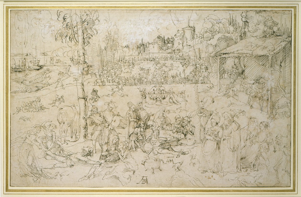 Les plaisirs du monde, c.1496-97 - Albrecht Dürer
