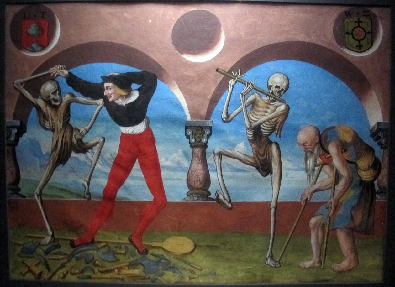 Copie de la danse macabre perdue de M. Manuel du cimetière dominicain de Berne (1512-20) - Albrecht Kauw