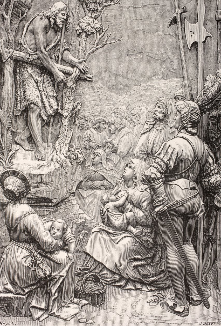 Saint Jean-Baptiste prêchant dans le désert - Albrecht (after) Durer or Duerer