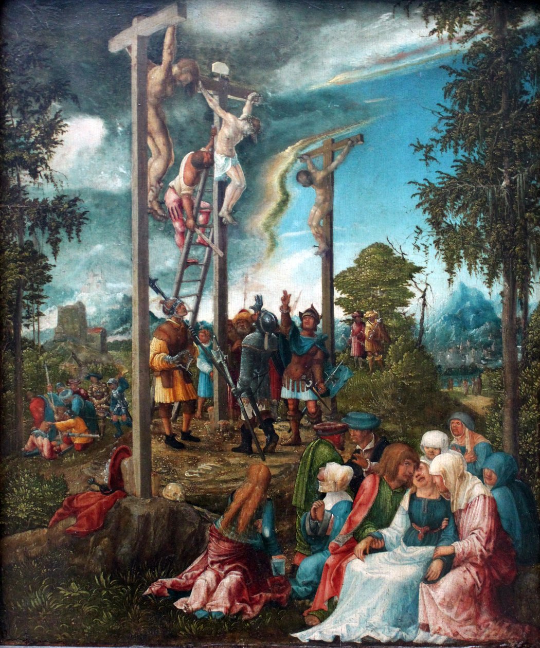 La crucifixion de Jésus - Albrecht Altdorfer
