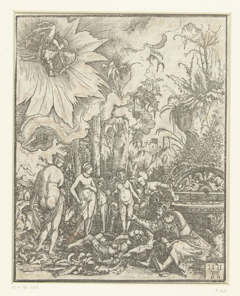 Le jugement de Paris - Albrecht Altdorfer