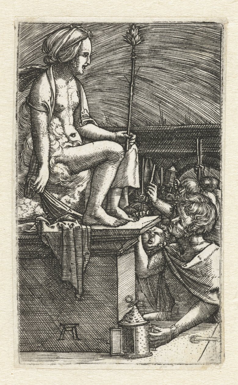 La vengeance du sorcier Virgilius - Albrecht Altdorfer