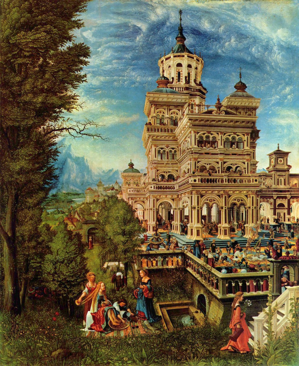 Allemand : Susanna im Bade Susanna et les anciens - Albrecht Altdorfer