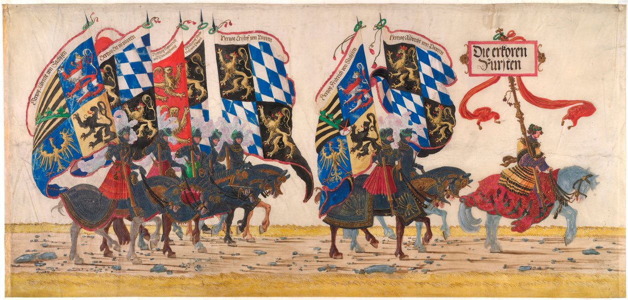 Les princes allemands - Albrecht Altdorfer