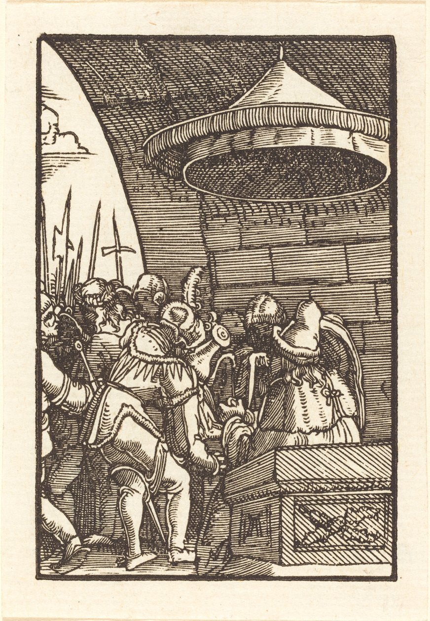 Pilate se lavant les mains - Albrecht Altdorfer