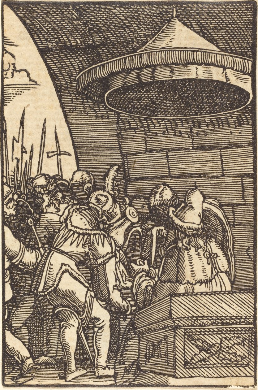 Pilate se lavant les mains - Albrecht Altdorfer