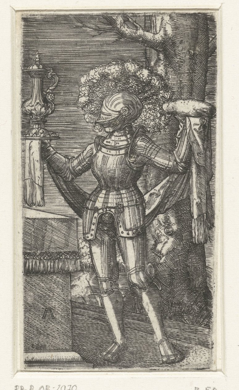 Chevalier avec du vin et du pain - Albrecht Altdorfer