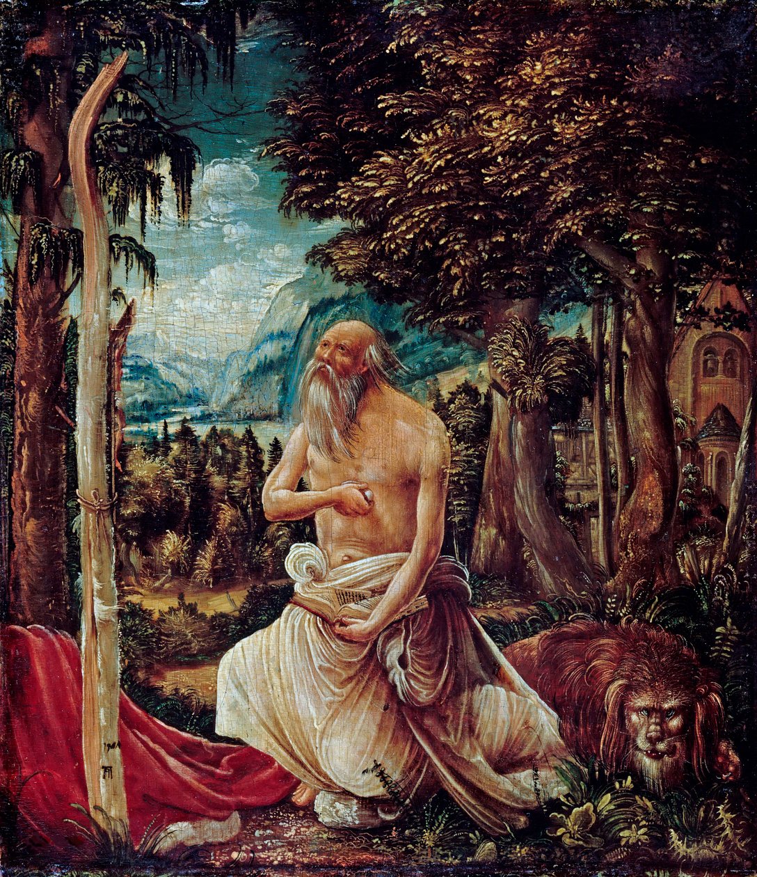 Saint Jérôme pénitent - Albrecht Altdorfer