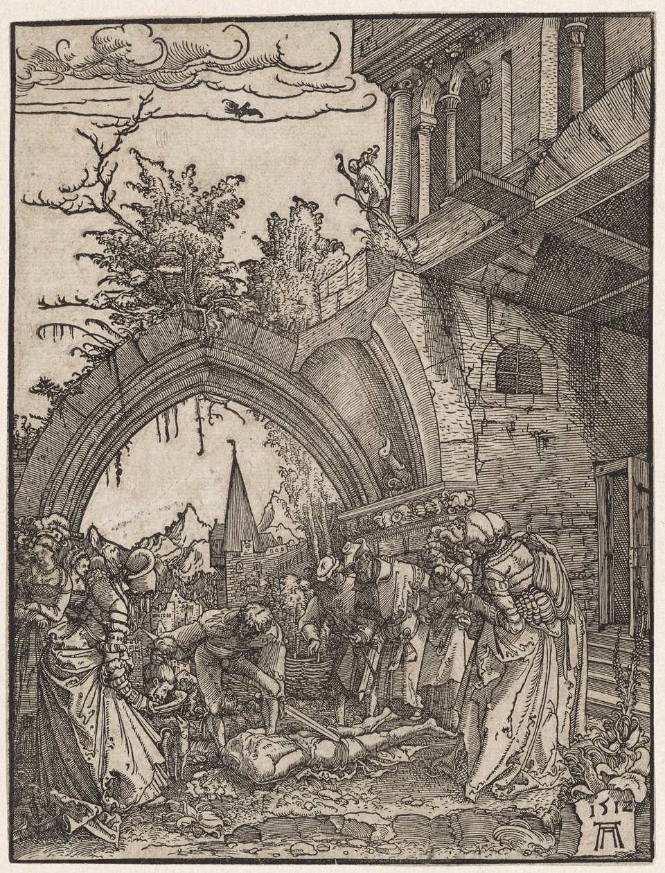 La décapitation de Saint Jean-Baptiste, 1512 - Albrecht Altdorfer