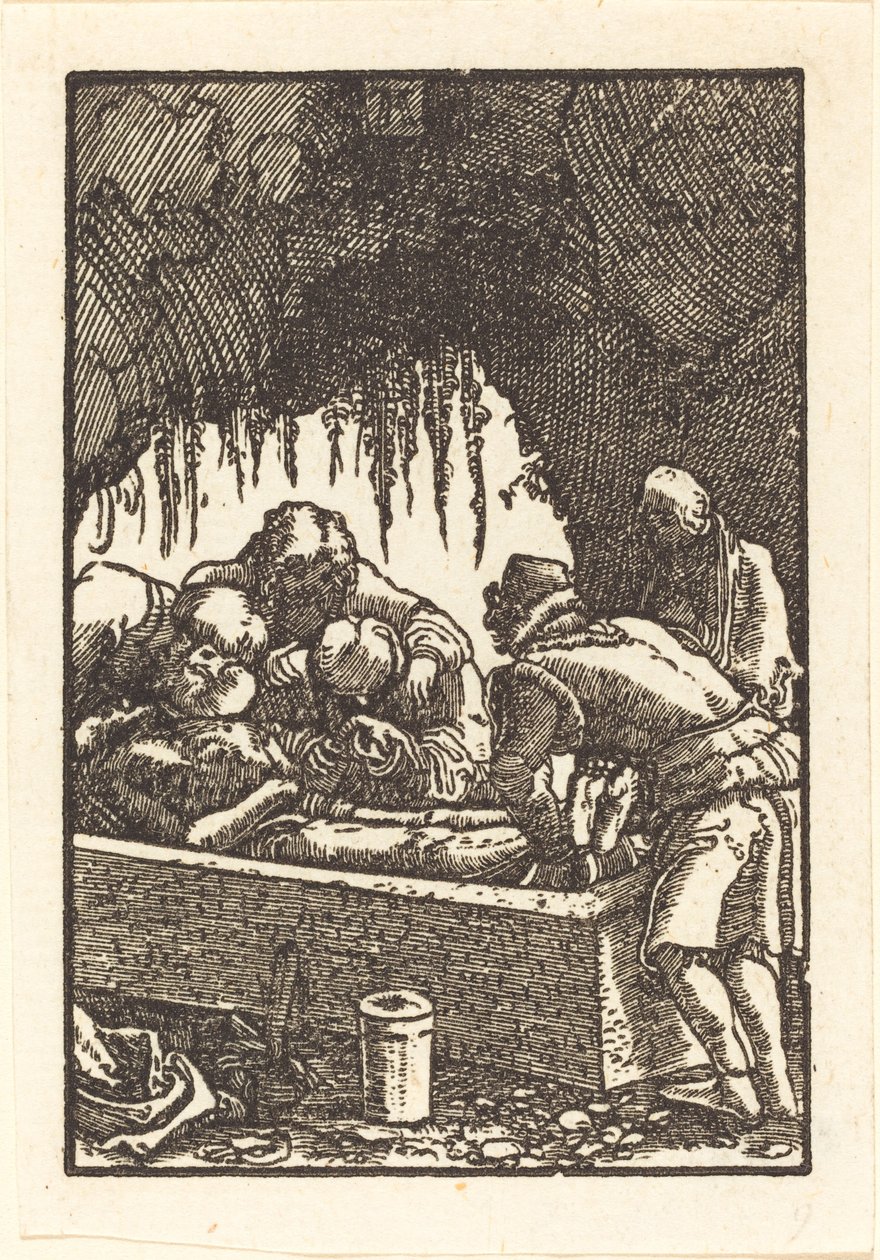 La Mise au tombeau - Albrecht Altdorfer