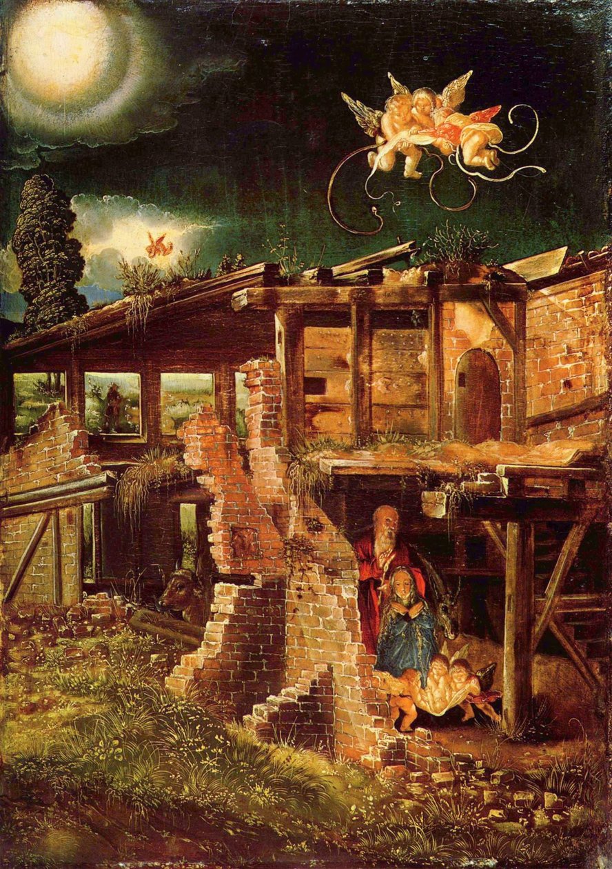 La Sainte Nuit La Nativité du Christ, vers 1513 - Albrecht Altdorfer