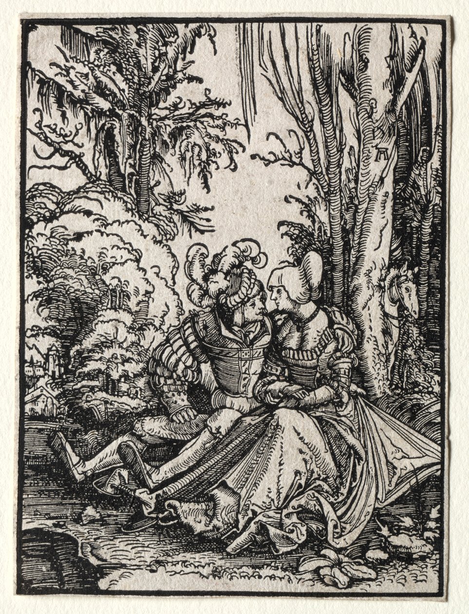 Les amants - Albrecht Altdorfer