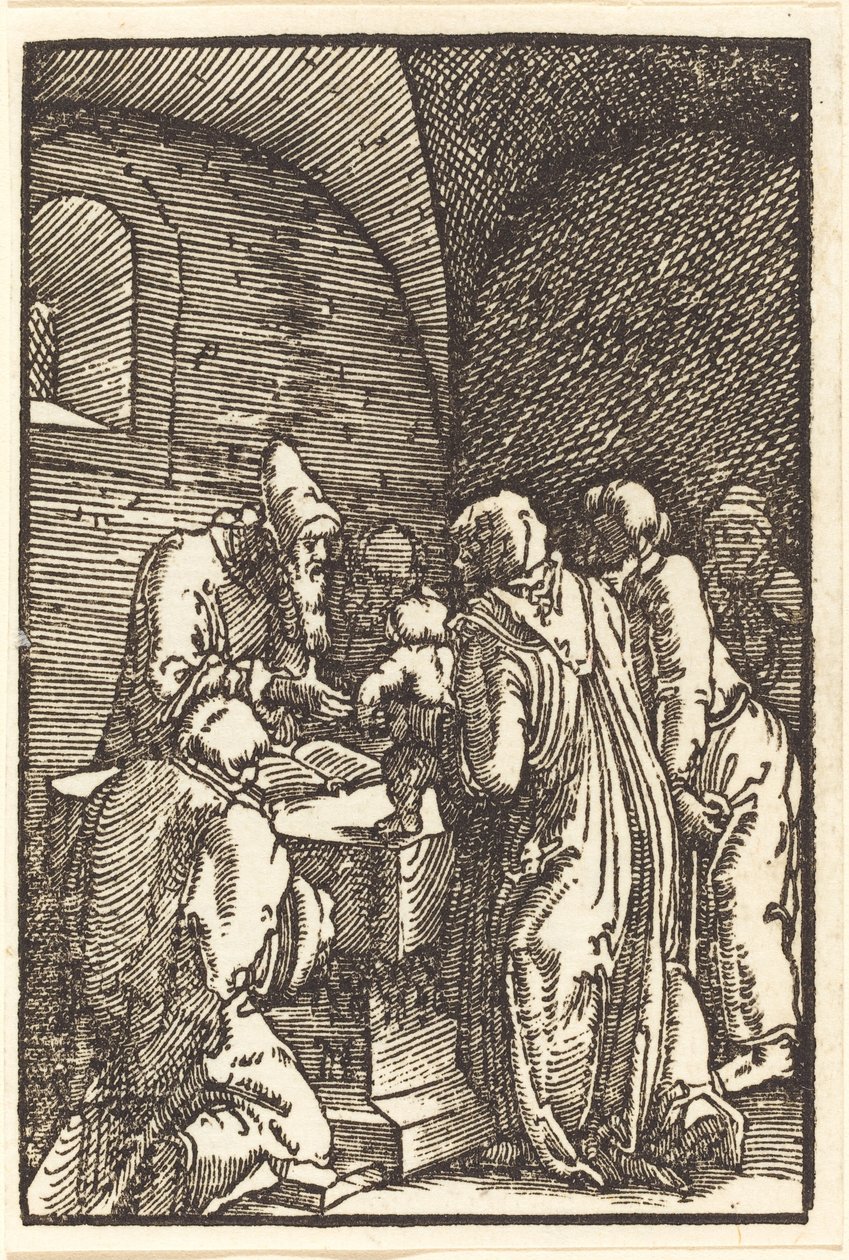 La Présentation du Christ au Temple - Albrecht Altdorfer