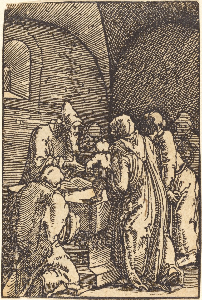 La Présentation du Christ au Temple - Albrecht Altdorfer