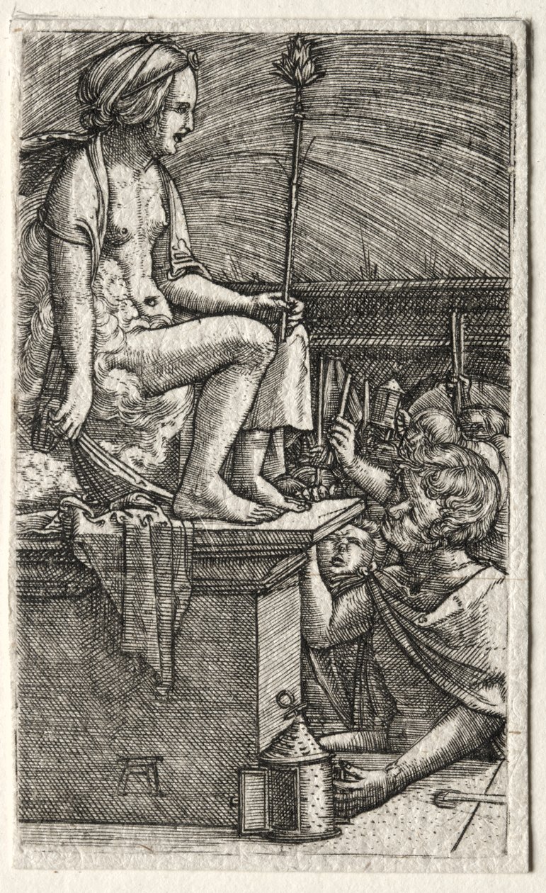 La courtisane romaine ou La vengeance du sorcier Virgile - Albrecht Altdorfer