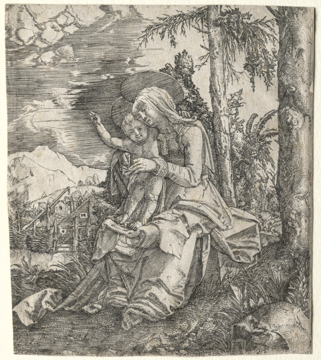 La Vierge dans un paysage, vers 1515 - Albrecht Altdorfer