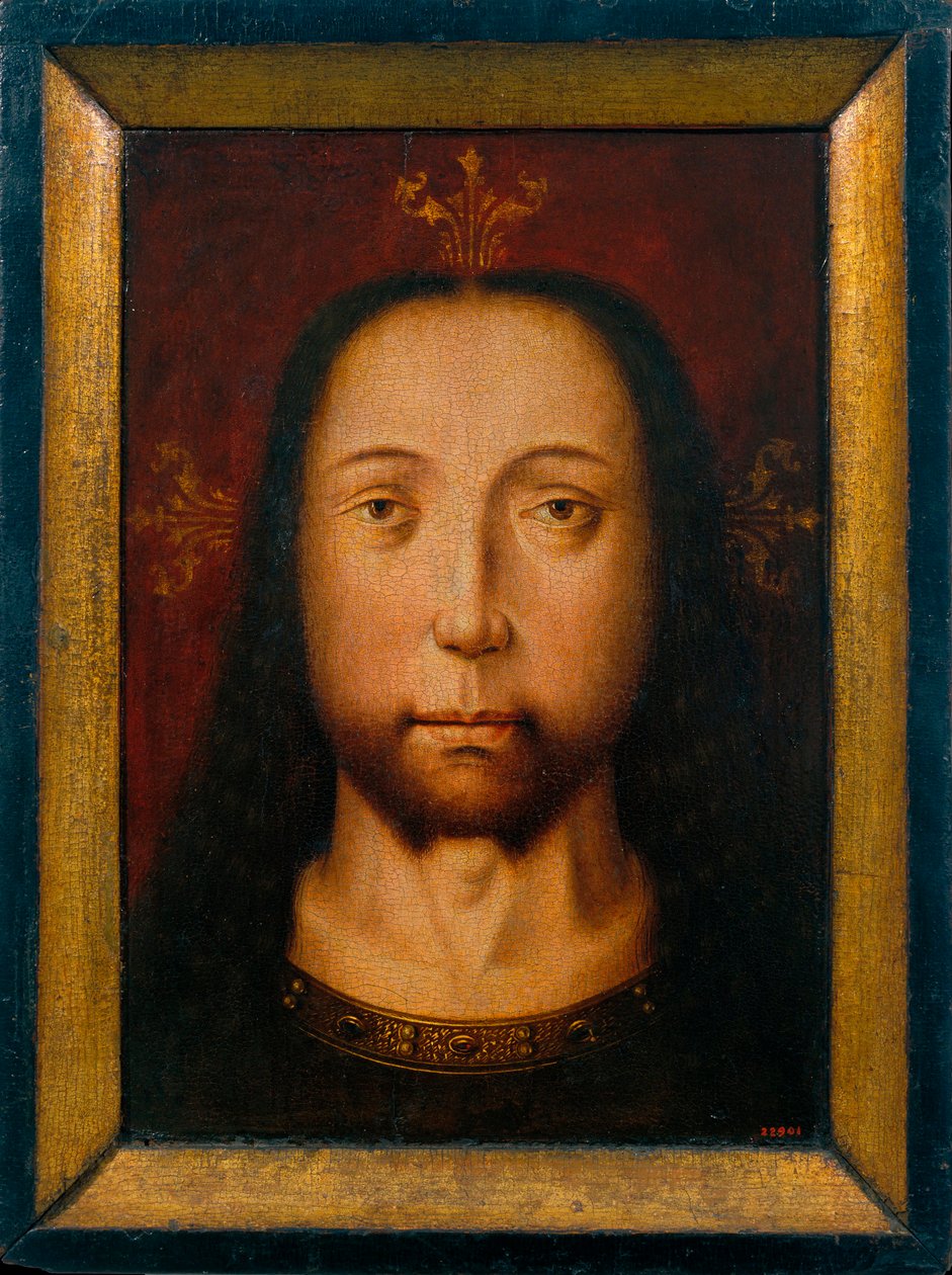 La sainte face - La Sainte Face - Peinture par le cercle de Bouts, Aelbrecht (Albrecht, c1455-1549), vers 1500 - Museu Nacional d