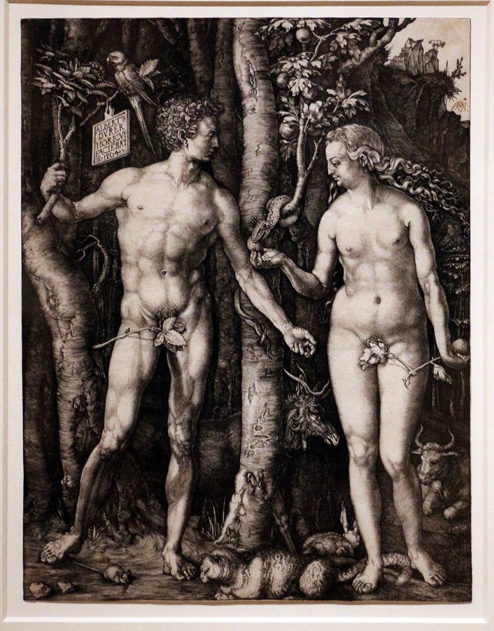 Adam et Eve - Albrecht Dürer