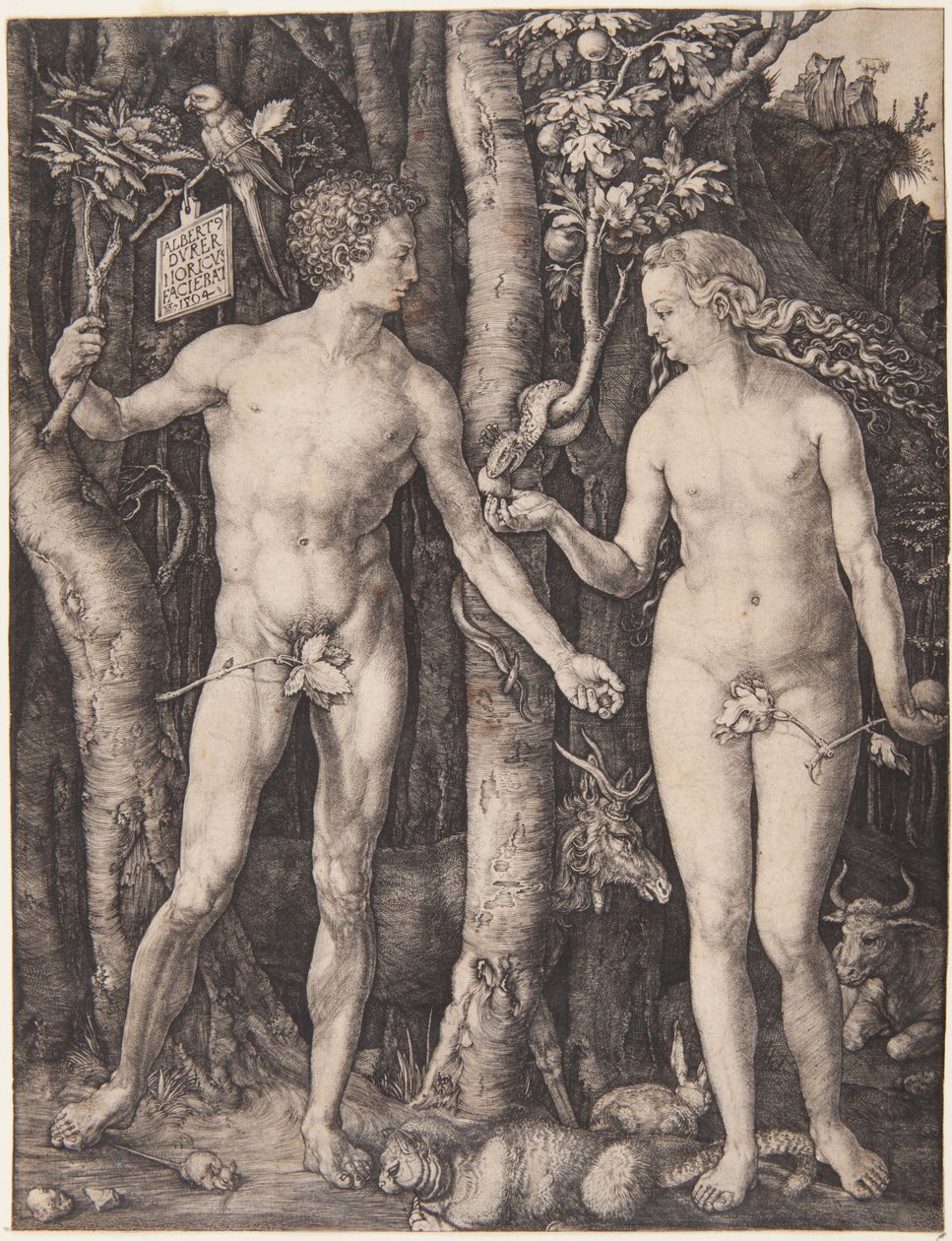 Adam et Ève - Albrecht Dürer