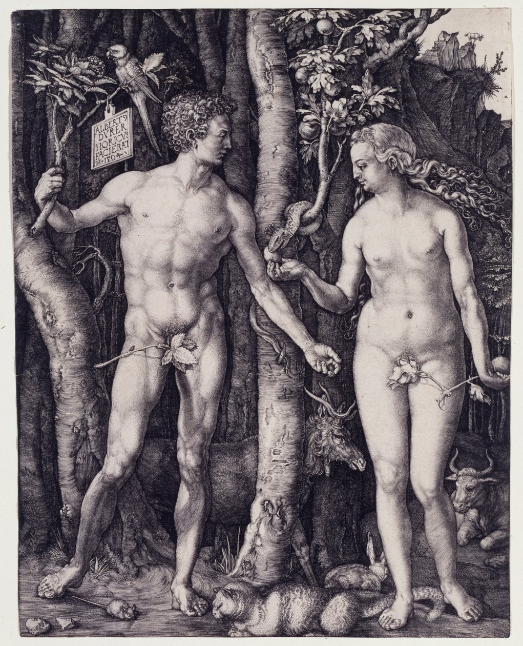 Adam et Ève - Albrecht Dürer