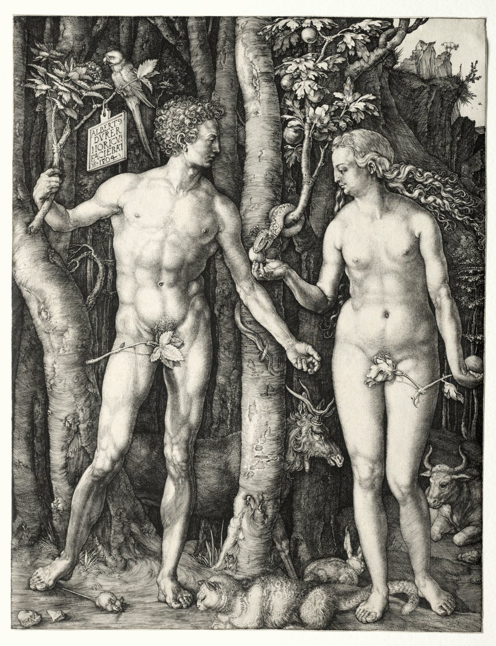 Adam et Ève, 1504 - Albrecht Dürer