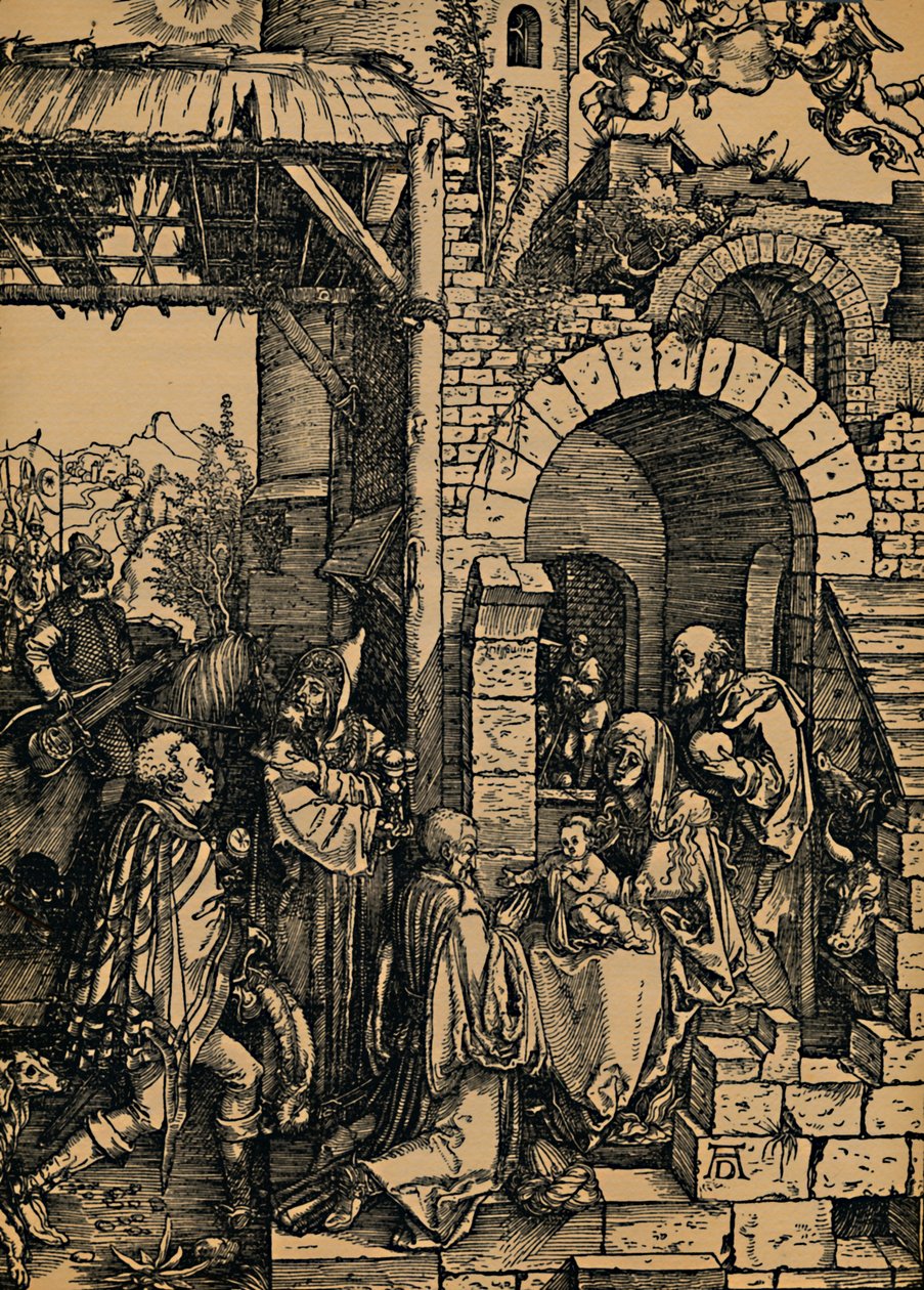 Anbetung der Konige, 1503-1504 - Albrecht Dürer