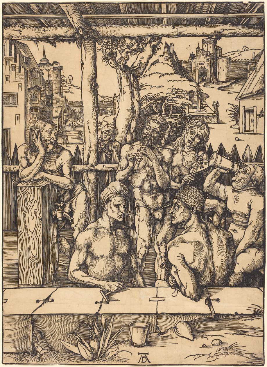Le bain des hommes - Albrecht Dürer