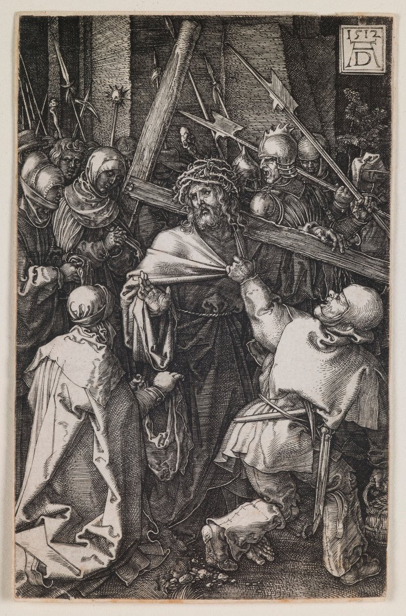 Portement de la Croix, de la série « La Passion gravée » - Albrecht Dürer