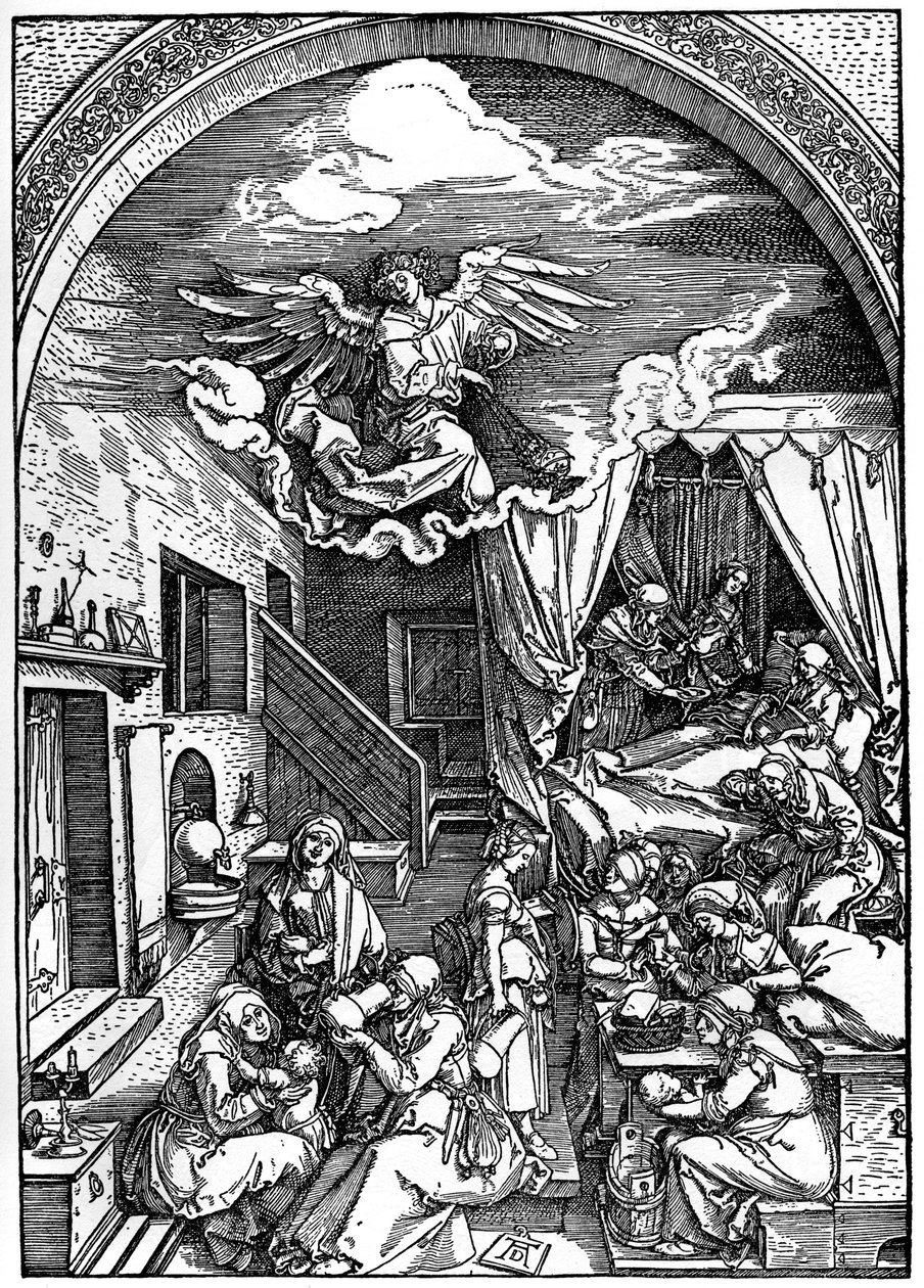 Naissance de la Vierge, 1502-1505, 1936 - Albrecht Dürer