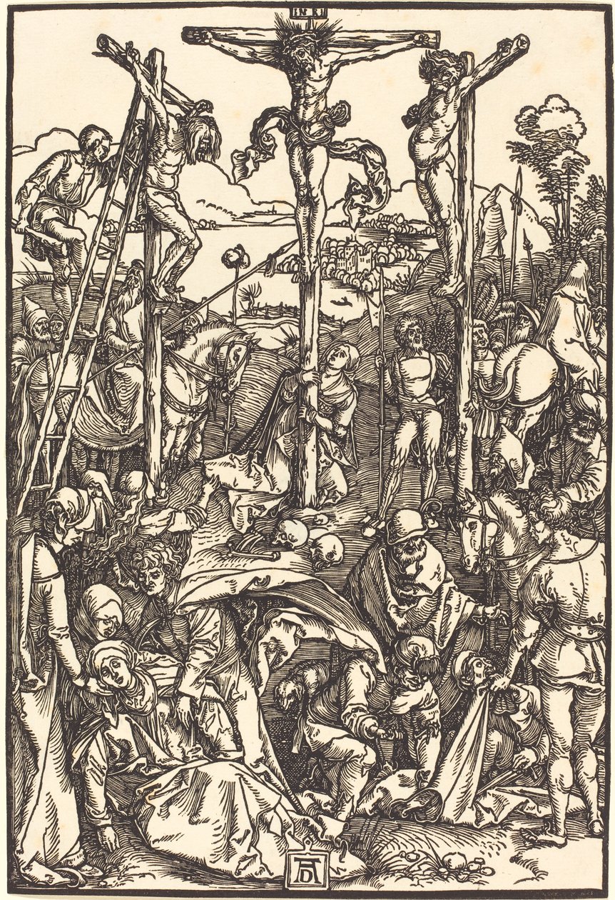 Calvaire avec les trois croix - Albrecht Dürer