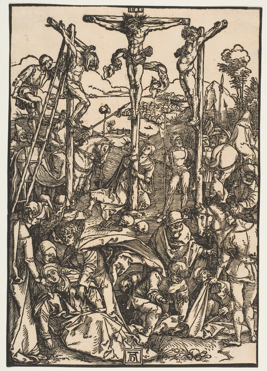 Calvaire avec les trois croix - Albrecht Dürer