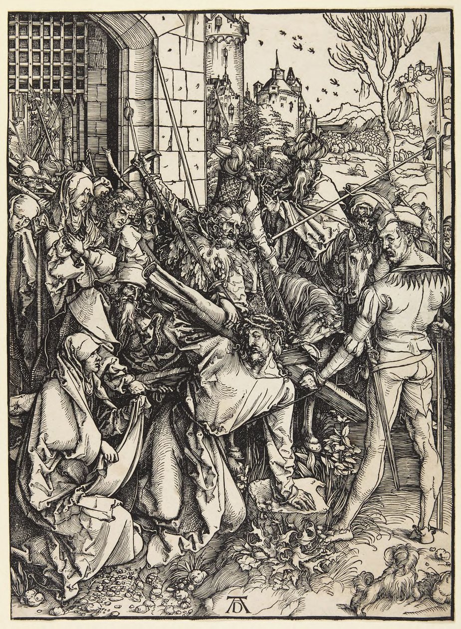 Le Christ portant la croix - Albrecht Dürer