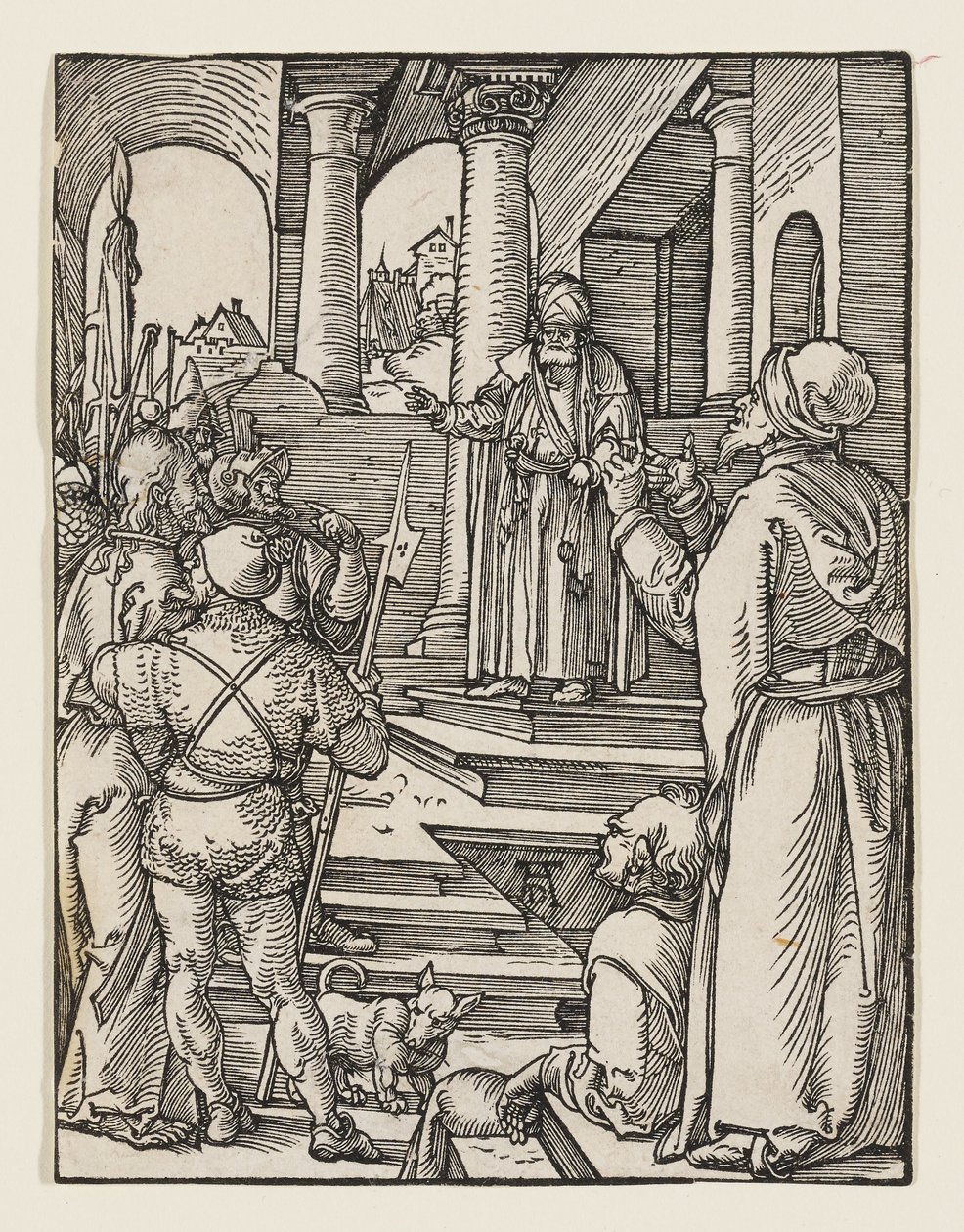 Le Christ devant Pilate - Albrecht Dürer