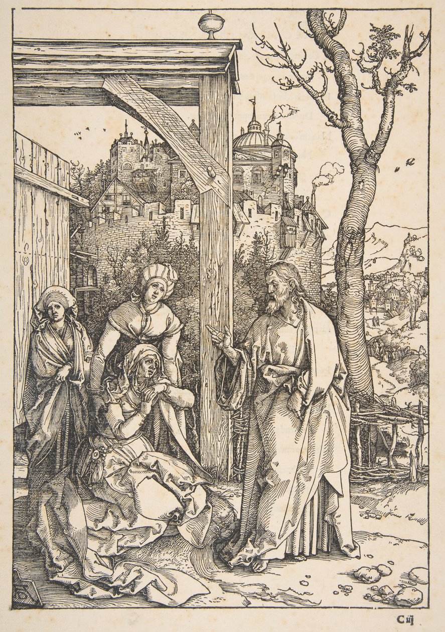 Le Christ faisant ses adieux à sa mère, tiré de « La Vie de la Vierge » - Albrecht Dürer