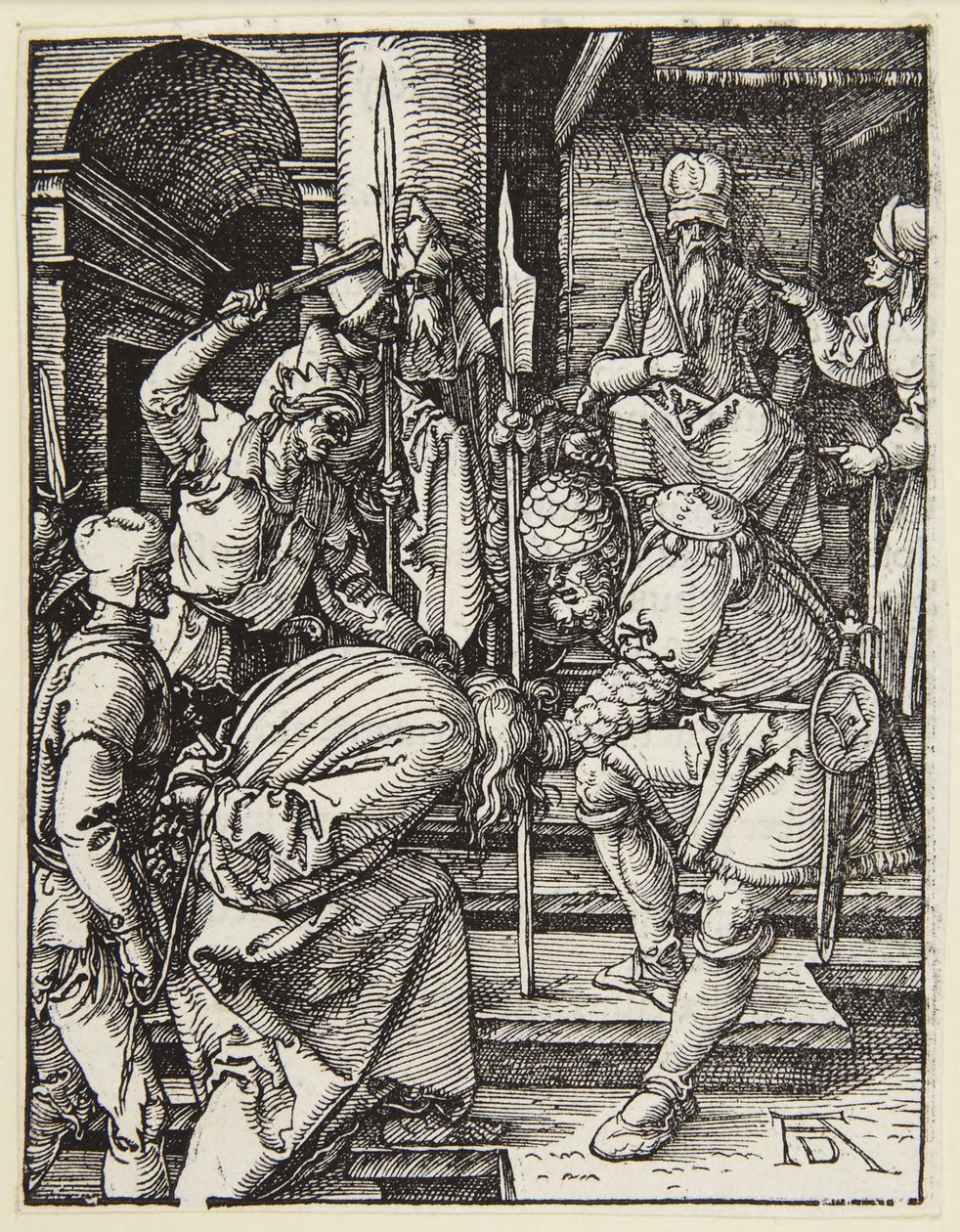 Le Christ devant Anne - Albrecht Dürer