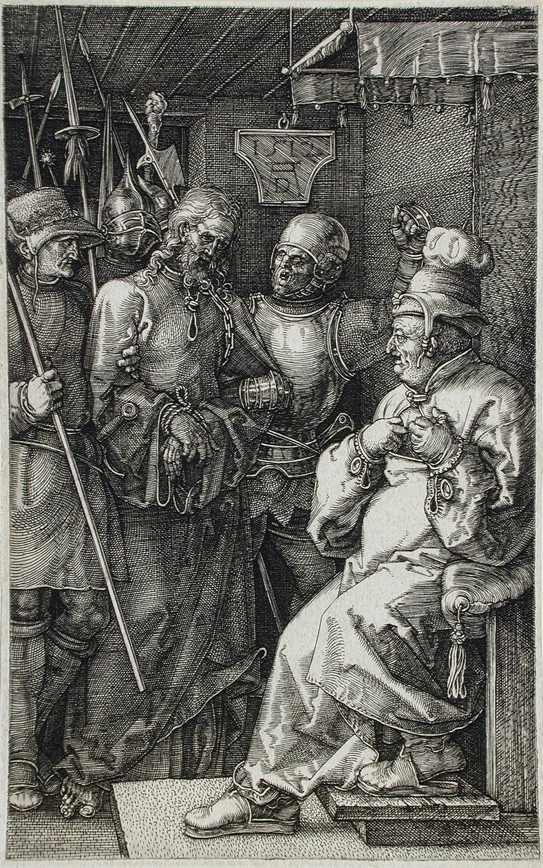Le Christ devant Caïphe - Albrecht Dürer