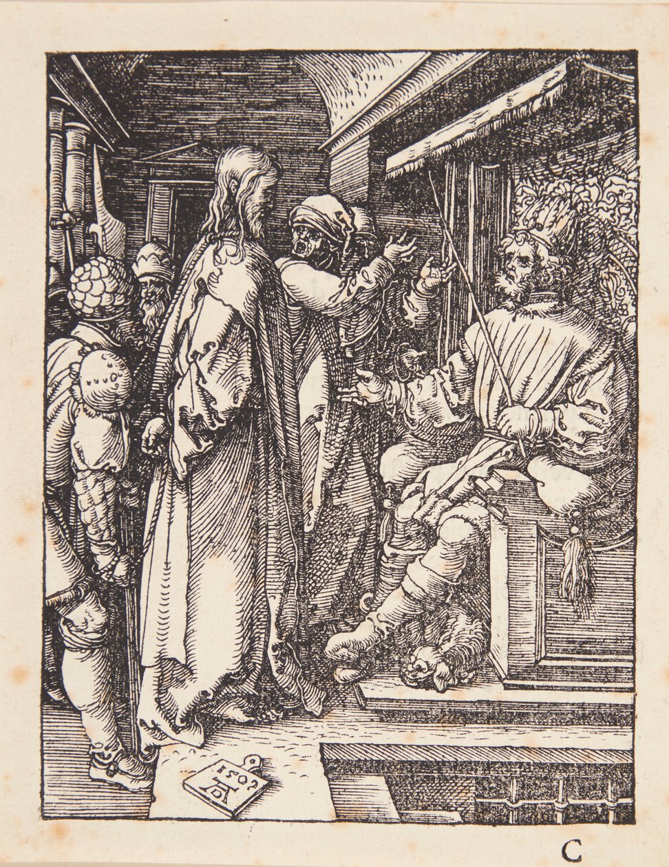 Le Christ devant Hérode - Albrecht Dürer