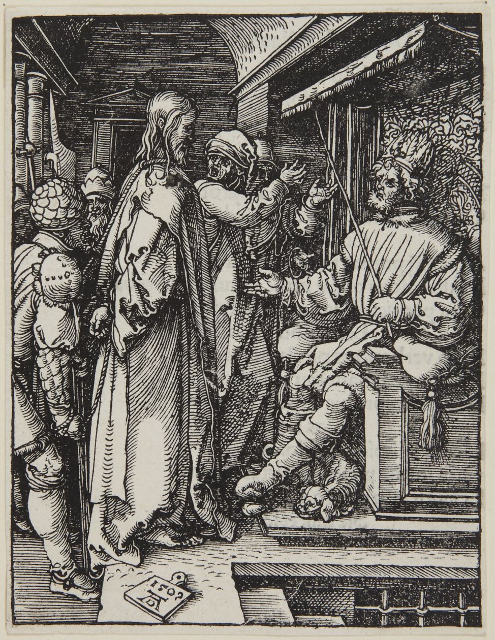 Le Christ devant Hérode - Albrecht Dürer