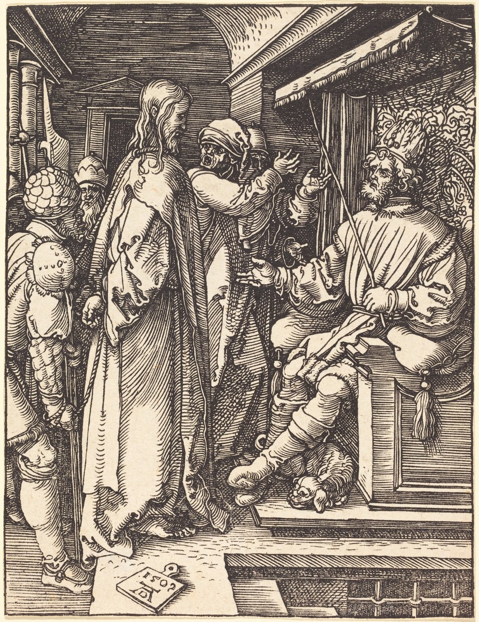 Le Christ devant Hérode - Albrecht Dürer