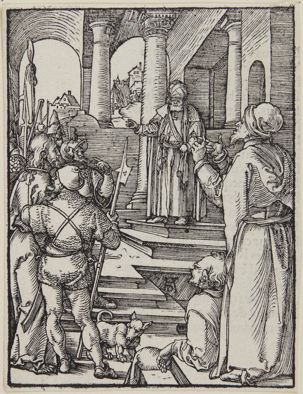 Le Christ devant Pilate - Albrecht Dürer