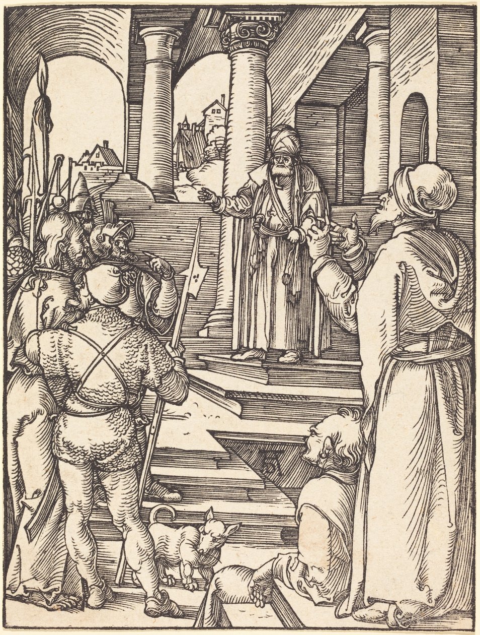 Le Christ devant Pilate - Albrecht Dürer