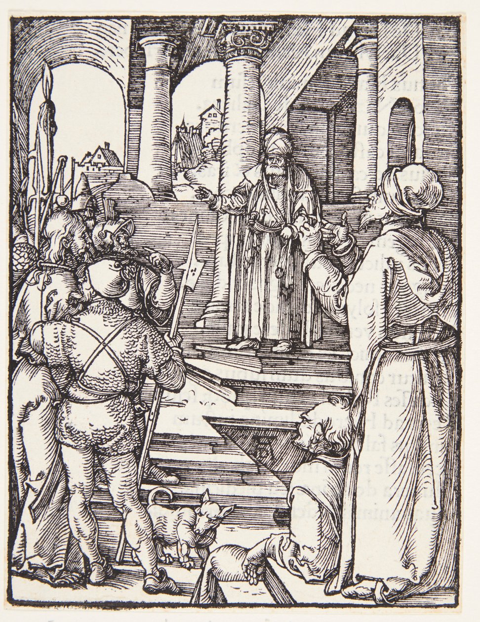 Le Christ devant Pilate - Albrecht Dürer