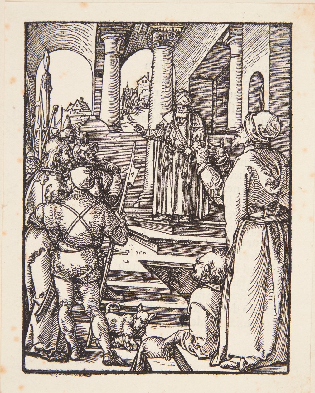 Le Christ devant Pilate - Albrecht Dürer