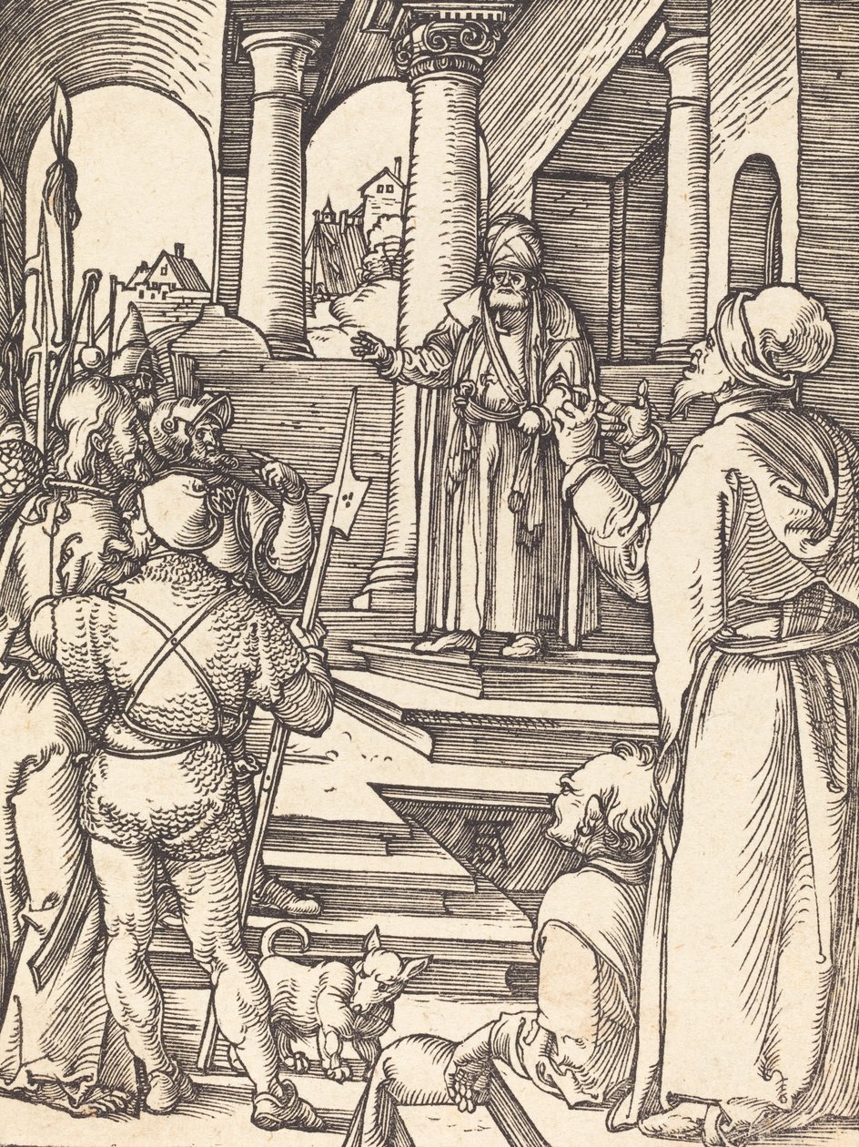 Christ devant Pilate - Albrecht Dürer