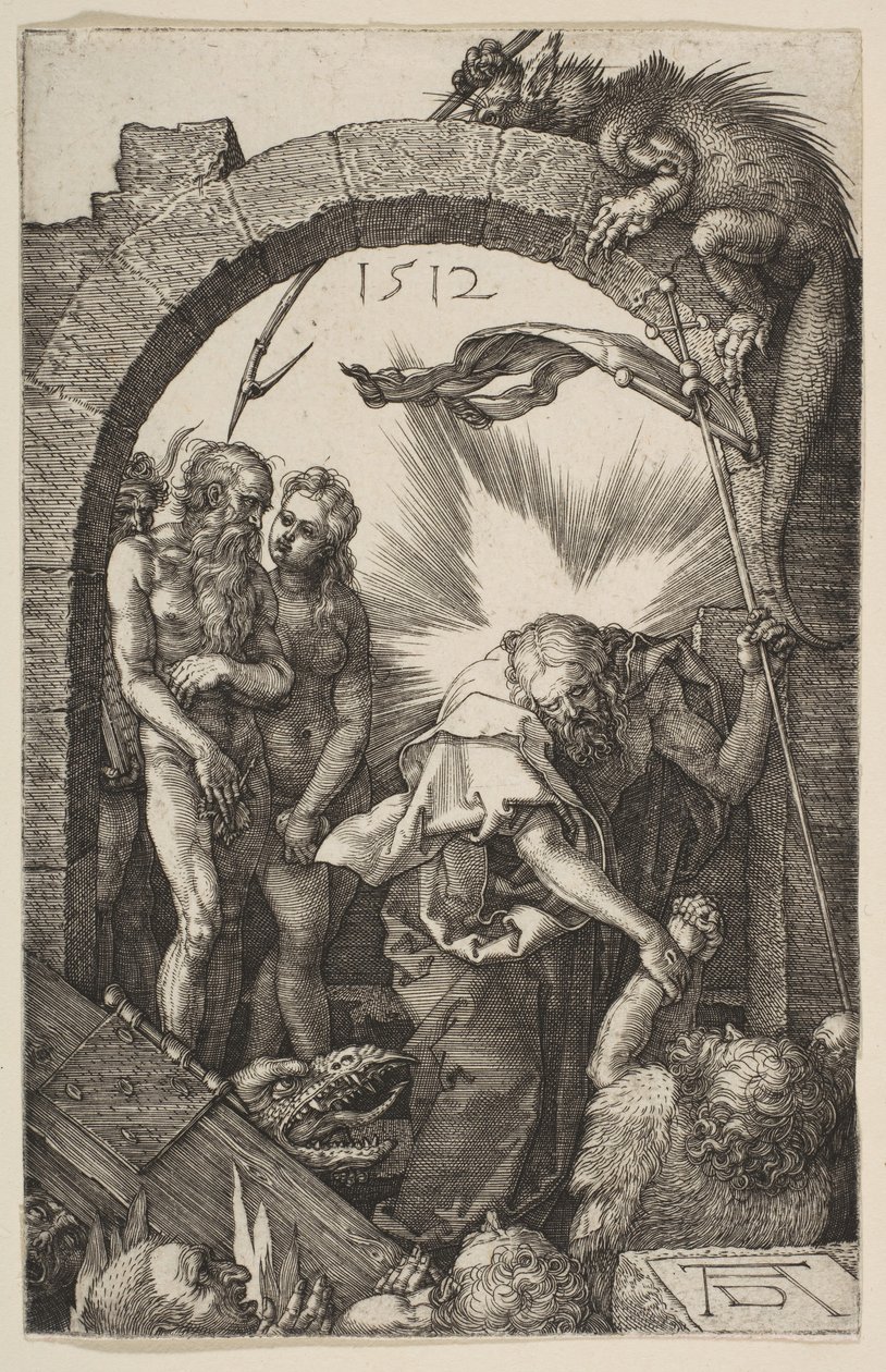 Le Christ aux Limbes, de La Passion - Albrecht Dürer