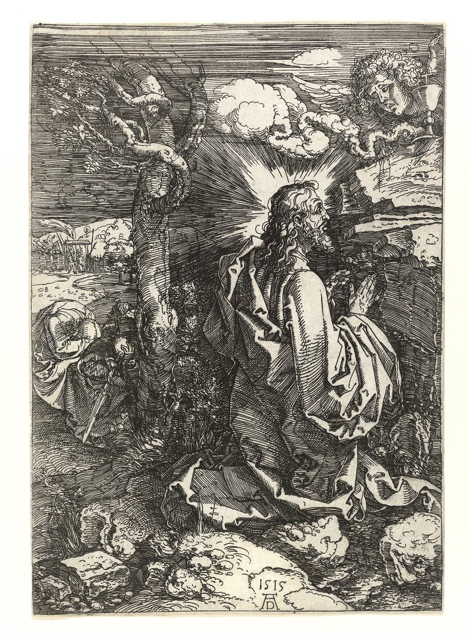 Le Christ au jardin des oliviers, 1515 - Albrecht Dürer