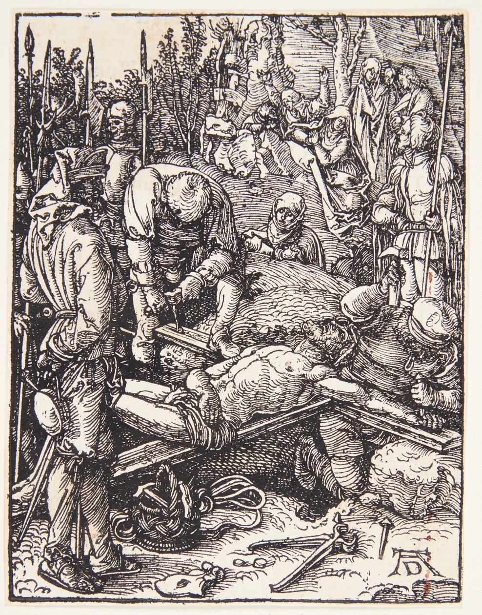 Le Christ cloué sur la croix - Albrecht Dürer