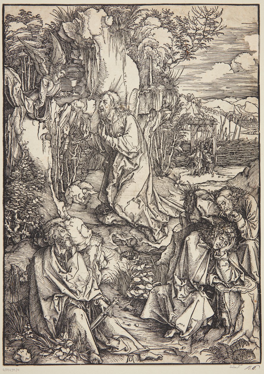 Le Christ au Mont des Oliviers - Albrecht Dürer