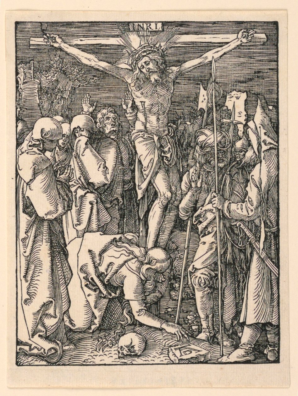 Christ en croix (La Crucifixion), de la série La Petite Passion - Albrecht Dürer